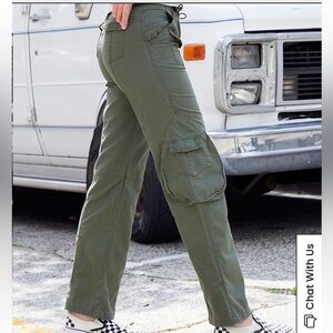 Brandy Melville Olive Cargo Pants